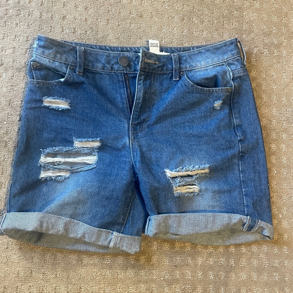 Life in Progress Jean Shorts